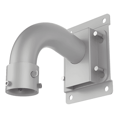 Soporte de Montaje en Pared / Para Domo PTZ / Polímero Anticorrosión / Compatible con Domo PTZ de 8 Pulgadas DS-4600ZJ-GSAC HIKVISION
