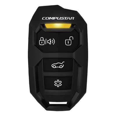 Control Remoto Unidireccional / 4 Botones / Rango 300-450 m (984-1476 ft) / RF AM o AP 900R COMPUSTAR