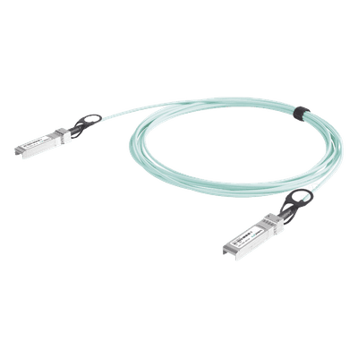Cable AOC SFP28 / 25 Gbps Full Duplex / 3 m (9.8 ft) / Plug-and-Play / Baja Latencia LP-AOC-25G-3M LINKEDPRO