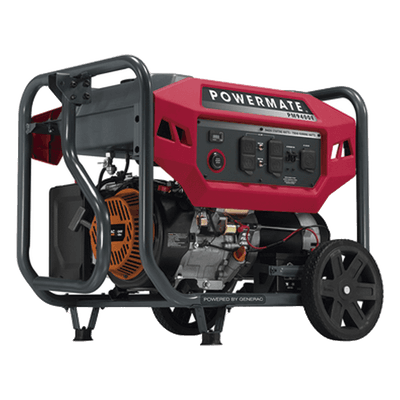 Generador Inversor Portátil a Gasolina / 7.5 kW Nominal / 9.4 kW Arranque / 120/240 VCA / Tanque 30.3 L / 13 Horas Autonomía PM9400E POWERMATE