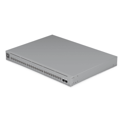 Switch PoE Administrado / 24 Puertos / 8x 2.5 GbE PoE++ / 16x GbE PoE+ / 2x SFP+ 10G / 400W / Pantalla Táctil 1.3" USW-PRO-MAX-24-POE UBIQUITI