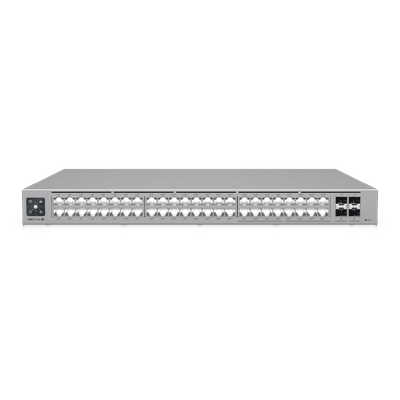 Switch administrado capa 3 / 48 puertos / 16x 2.5 GbE + 32x 1 GbE / 2x SFP+ 10G / PoE++ 720W / Pantalla táctil 1.3" USW-PRO-MAX-48-POE UBIQUITI