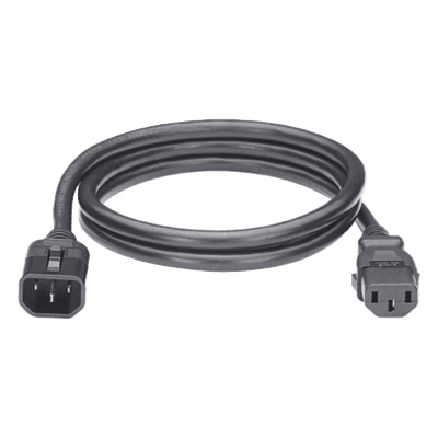 Cable de Alimentación con Bloqueo de Seguridad / IEC C13 a C14 / 1.8 m (5.9 ft) / Certificado UL, CE, EAC