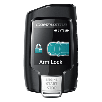 Control Remoto Bidireccional / Pantalla LED / 4 Botones / 1 km (3,280 ft) / Modulación FMX / Compatible CSX2WQ900A 2WQ9R-FM COMPUSTAR