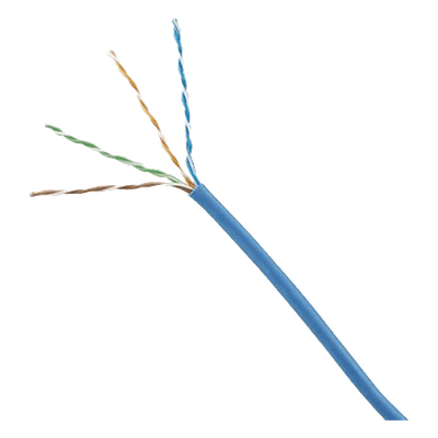 Bobina de Cable UTP / Cat 5e / 24 AWG / CMP Plenum / 305 m (1000 pies) / 4 Pares / Cobre Sólido