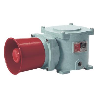 Sirena Electrónica Antideflagrante / 120 dB / IP66 / Ex db IIC T6 Gb / 24 VCD a 230 VCA / Aluminio y Acero Inoxidable 316L SPNA-WS-24-ATEX QLIGHT