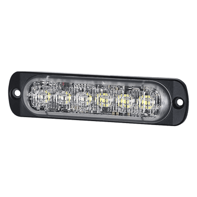 Luz Auxiliar LED / 12 LEDs Dual Color / SAE Class 1 / ECE R65 Class 1 / IPX7 / Perfil 9 mm (0.35 pulg) SP12AW SIGNALPRO
