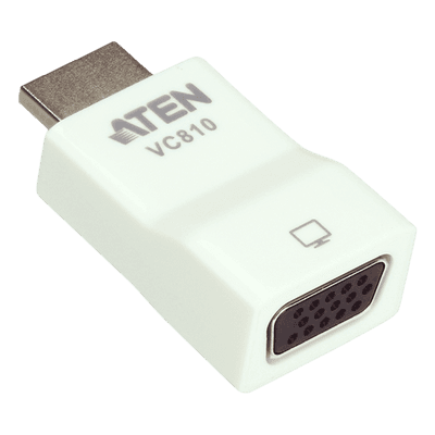 Adaptador de HDMI a VGA / 1920x1200 / Plug-and-Play / Sin Alimentación Externa VC810 ATEN