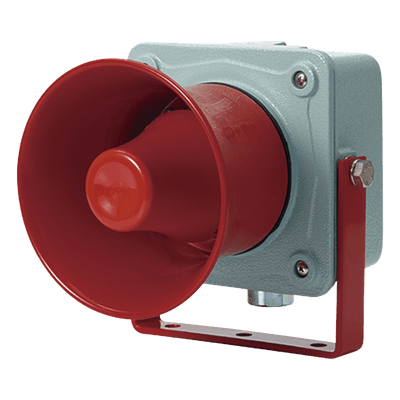 Sirena Electrónica Industrial / 120 dB / 24 VCD / IP66 / Aluminio / -30°C a +50°C / PF 1/2' SEWN50L-WS-24-LC QLIGHT