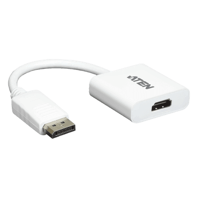 Adaptador de Video / DisplayPort Macho a HDMI Hembra / 1080p 60Hz / Conversión DP 1.2a a HDMI 1.4 / Audio Integrado / Plug and Play