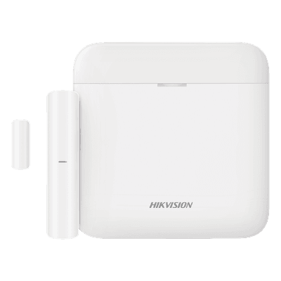 Kit de Alarma Inalámbrica / 48 Zonas / Wi-Fi 2.4 GHz / Comunicación 433 MHz / Batería de Respaldo 12 h / Contacto Magnético Incluido