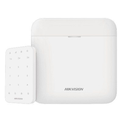 Kit de Alarma Inalámbrica / 48 Zonas Expandibles / Wi-Fi 2.4 GHz / Batería de Respaldo 35 h / Teclado Integrado / Frecuencia 433 MHz