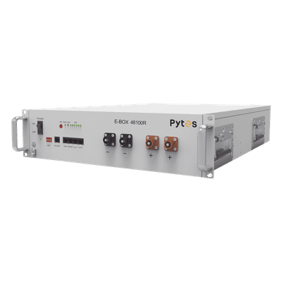 Batería de Litio Hierro Fosfato / 5.12 kWh / 51.2 Vcc / 100 Ah / 6000 Ciclos / RS232/RS485/CAN / Rack 2.6U EBOX48100R PYTES