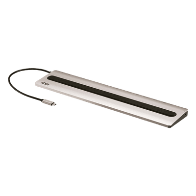 Docking Station USB-C / 13 Dispositivos Simultáneos / Dual Video 4K/60 Hz / USB 3.2 Gen 1 / Ethernet Gigabit / Power Pass-Through 85 W UH3237 ATEN