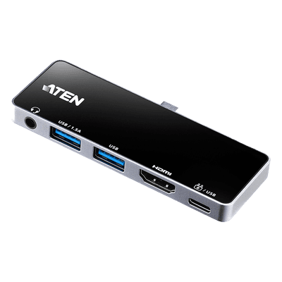 Dock USB-C de Viaje / Thunderbolt 3 / USB 3.2 5 Gbps / HDMI 4K 60Hz / PD 92W / 44g UH3238 ATEN