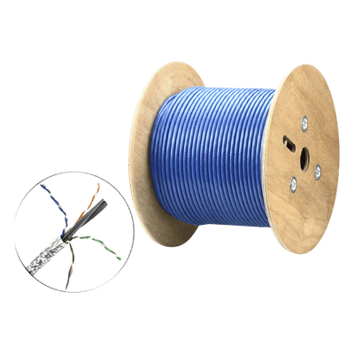 Cable SF/UTP / 4 Pares 23 AWG / 400 MHz / 4K / 305 m (1000 ft) / PoE+ / HDBaseT 2L2910 ATEN