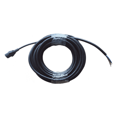 Kit de Cables de Corriente / Cable Principal 10 m (32.8 ft) / Interconexión Superior 37 cm / Interconexión Inferior 1.1 m (3.6 ft) / Para Paneles LED Videowall DS-D42CS-1F/PC HIKVISION