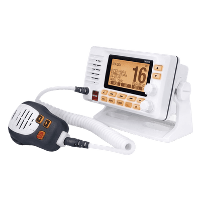Radio Móvil Marino VHF UNIDEN UM725G / 25W RF / GPS / NMEA 2000 / DSC / IPX8 UM-725G UNIDEN