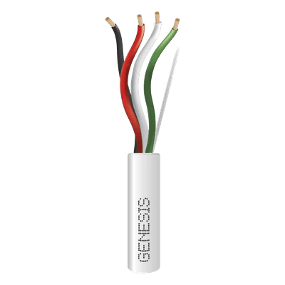 Bobina de Cable de Audio / 152 m (500 pies) / 4 x 14 AWG / Riser / OFC / UL 1666 5476-6101/500 GENESIS