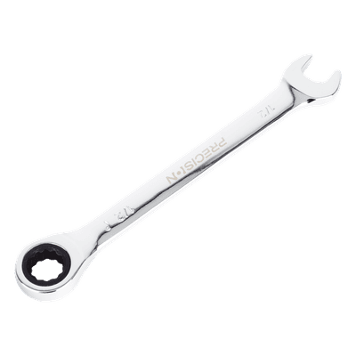 Llave Combinada con Matraca / 1/2 Pulgada / Acero Cromo-Vanadio / Doble Función / Diseño Ergonómico PST-H03-006 PRECISION