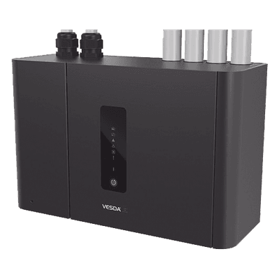 Detector de Humo por Aspiración / 1 Zona / 4 Tuberías / Tecnología FLAIR / Wi-Fi y Ethernet / 20,000 Eventos VEP-A00-P-UL XTRALIS