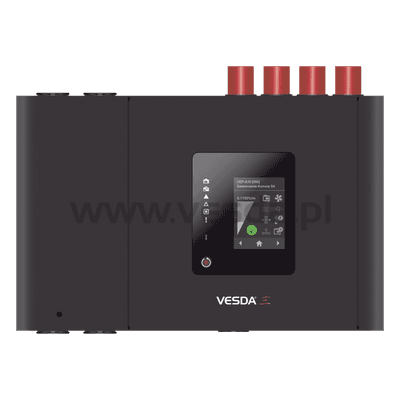 Detector de Humo por Aspiración VESDA / Cobertura 2000 m2 / 280 m (918.6 ft) de Tubería / 4 Tuberías / Pantalla LCD 3.5 Pulgadas VEP-A10-P-UL XTRALIS