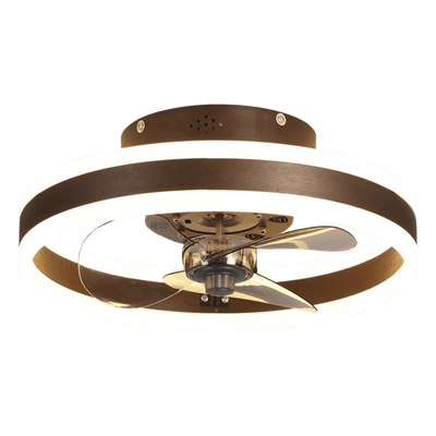 Ventilador de Techo con Luminario LED de 110 V CA 50/60 Hz / 4500 Lm / 6500 - 4 000 - 2 700 K / 3 Tonos de Luz / 3 Velocidades / Dimeable. JLV-021 JWJ
