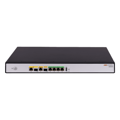Router PoE+ / 8 Puertos Gigabit / 2 Puertos WAN / 1000 Mbps / 54VDC / 0.62×0.41×0.09 ft DS-3WG507G-SI HIKVISION