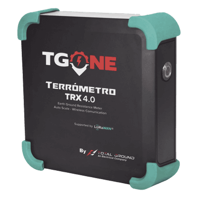 Terrómetro / LoRaWAN / 0-200Ω / Autoescala / 8x Batería D / IP con Silicona TG-TRX-4.0B-LRW TOTAL GROUND