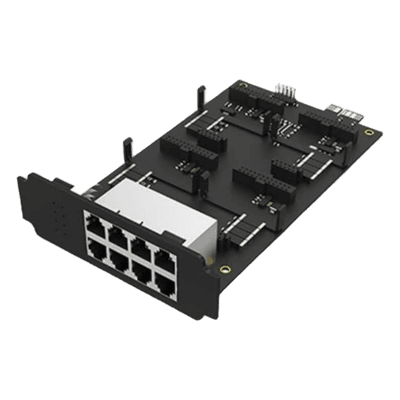 Placa de Expansión PBX / 8 Puertos RJ11 / 4 Slots Modulares / Compatible P560 y P570 EX08 YEASTAR