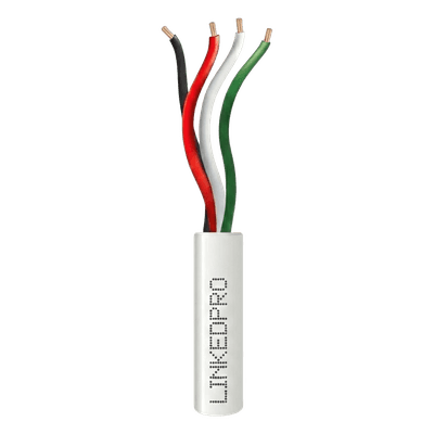 Cable para Alarma / 4x22 AWG / Cobre Sólido / 305 m (1000 ft) / Clasificación CM / Blanco LP224W/1000 LINKEDPRO