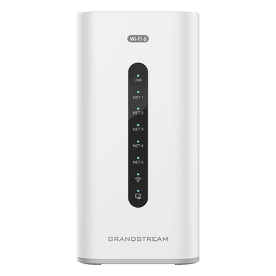 Firewall Router VPN / IP PBX 24 Usuarios / Wi-Fi 6 Doble Banda / Switch Integrado / Rendimiento 3 Gbps / Seguridad L3-L7 con DPI GCC6010W GRANDSTREAM