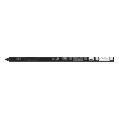 PDU Monitoreable / 24 Salidas (18 C13 + 6 C19) / Entrada NEMA L21-30P / 208 Vca / 30 A / Monitoreo de Energía y Ambiente / Pantalla OLED / Vertical P24D01G PANDUIT