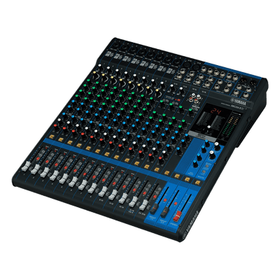 Mezcladora de Audio / 16 Canales / 10 Entradas de Micrófono / Efectos SPX Digitales / Interfaz USB 2x2 / 4 Buses Auxiliares MG16XU YAMAHA