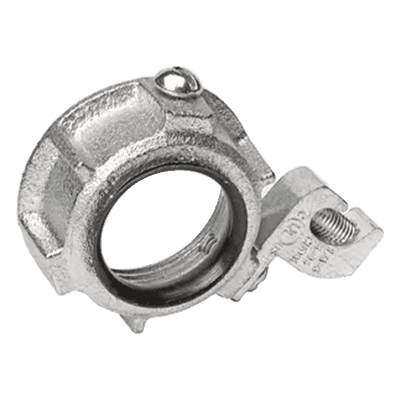 Monitor de Puesta a Tierra / 3/4" / Hierro Maleable / Zinc Electrozincado / Casquillo Aislado / 1.3 x 0.6 x 0.75 in