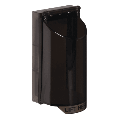 Cubierta protectora de lectora / Sin llave / Color humo / 6.76 x 3.3 x 2.91 in / Texto en inglés STI-6521-S STI