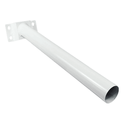 Brazo de Soporte para Luminario Público / Aluminio 50 mm / Longitud 500 mm (19.7 in) / Montaje en Pared / Compatible con Luminaria Solar JALP-AC-C01 JWJ