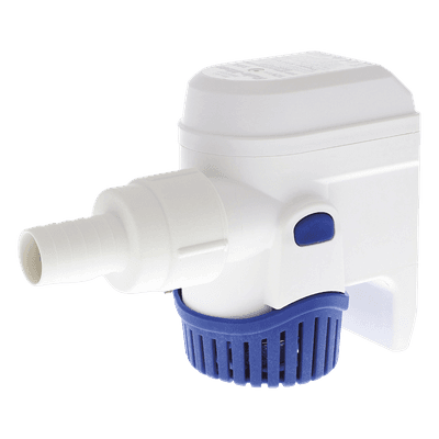 Bomba Sumergible de Achique / 800 GPH / 24 V DC / Altura de Descarga 3 m (9.8 ft) / Automatizada con Sensor Integral / Manguera 19 mm (3/4') RM-800B-24 RULE