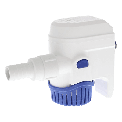 Bomba Sumergible de Achique / 1100 GPH / 24 V DC / 69 L/min / Altura Máxima 3 m (9.8 ft) / Sensor Integral RM-1100B-24 RULE