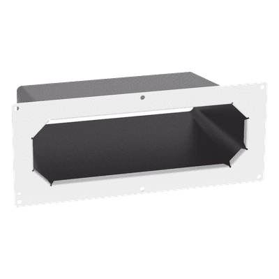 Sellador de Entrada de Cables / Acero Calibre 18 / 281.3 mm Ancho / 153.6 mm Profundidad / 11.07 in / 6.05 in / Blanco MSICECB PANDUIT