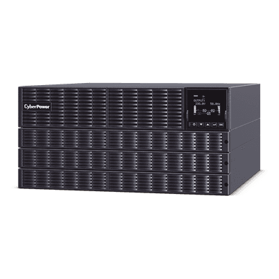 UPS Online Doble Conversión / 10000 VA / 10000 W / 200-240 Vac / 6 UR Rack o Torre / 32.81 ft Cableado Duro / Onda Senoidal Pura OLS10KERT5UNEMA CYBERPOWER