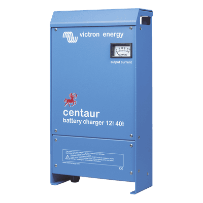 Cargador de Baterías / 12V 40A / 160-400 Ah / 90-265 VCA / Tres Salidas Aisladas / Uso Marino y Terrestre CC12/40 VICTRON ENERGY