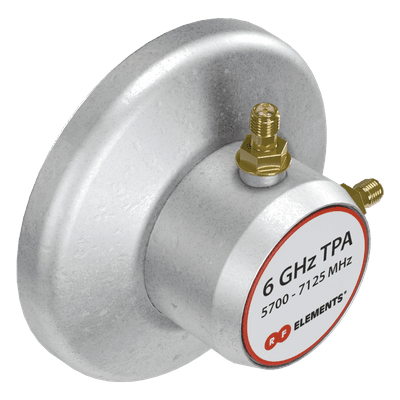 Adaptador TwistPort / 2 Conectores RP-SMA Hembra Inverso / Frecuencia 5700-7125 MHz / IP65 / 7 Ángulos Ajustables 30°-90° TPA-SMA6 RF ELEMENTS