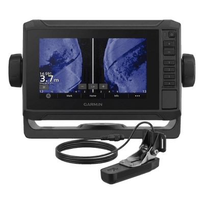 Plotter de Pesca con Sonda / Pantalla Táctil 6' / Sonda SideVü, ClearVü y CHIRP / GPS Multibanda 10 Hz / NMEA 2000 / Transductor GT54UHD-TM 10-02679-01 GARMIN