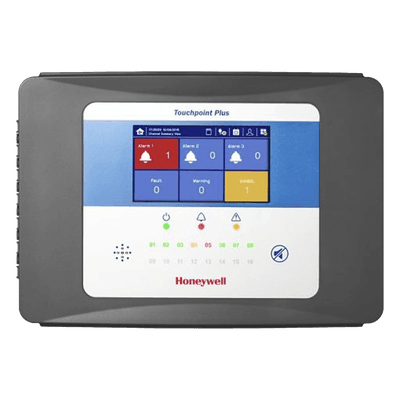 Controlador de Detección de Gas Touchpoint Plus / Unidad Básica / 8 Canales mA / 12 Relés / Montaje Mural / Batería de Respaldo / Pantalla Táctil 7" TPPLBAWA8SNBNNN HONEYWELL ANALYTICS