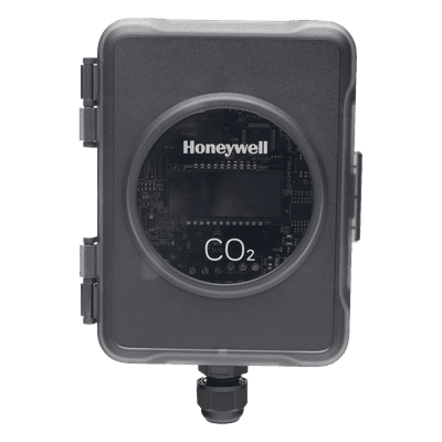 Sensor de CO2 para Ducto / 0 a 9999 ppm / NDIR de Doble Longitud de Onda / Pantalla LCD / Salida Analógica Seleccionable / Autocalibración HSCD-D2UL HONEYWELL BMS
