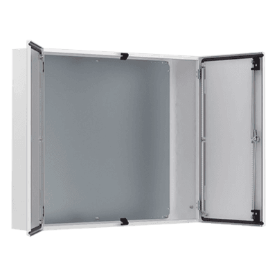 Gabinete de Doble Puerta / 800 x 1200 x 300 mm (31.5 x 47.2 x 11.8 in) / Acero Dulce / NEMA 12 / IP55 / IK10 MAD0801230R5 HOFFMAN