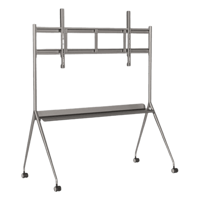 Soporte de Piso Móvil para Pantallas / 75" y 86" / Carga 100 kg / VESA 400x200 a 600x400 / Estructura Metálica 21.2 kg
