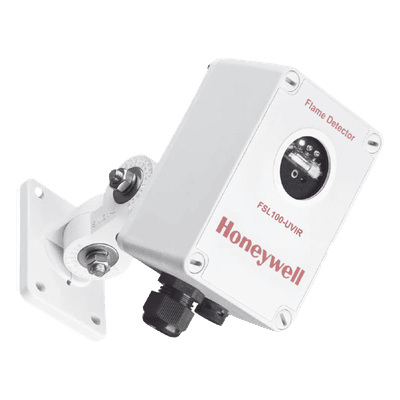 Detector de Flama UV/IR / Alcance 25 m / Salida 4-20 mA y Relés SPDT / ATEX 2/22, FM3260, EN54-10 / IP65 / Color Blanco FSL100-UVIR-W HONEYWELL ANALYTICS