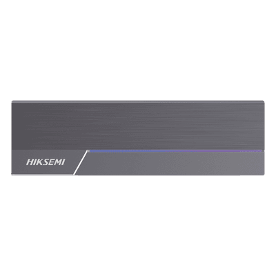 Enclosure SSD M.2 NVMe y SATA / USB 3.2 Gen2 Type-C 10 Gbps / ASUS Aura RGB SYNC / Aluminio CNC / 4 TB / 2242 2260 2280 HS-HUB-MDR HIKSEMI by HIKVISION